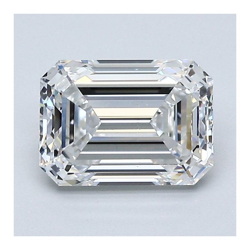 Diament szlif szmaragdowy, 1.7ct, VS1, F, GIA 1528108411