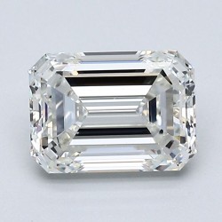 Diament szlif szmaragdowy, 1.5ct, VVS2, H, GIA 6512748663