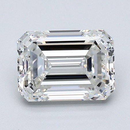 Diament szlif szmaragdowy, 1.5ct, VVS2, H, GIA 6512748663