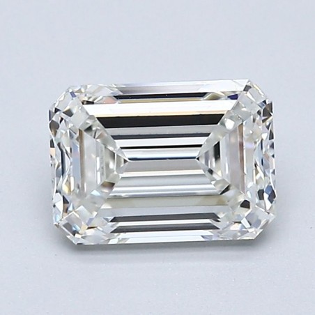 Diament szlif szmaragdowy, 1.5ct, VS1, H, GIA 1528271917