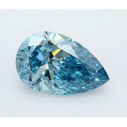 Diament laboratoryjny o barwie fantazyjnej szlif gruszkowy, 2.01ct, VVS2, Fancy Vivid Blue, IGI LG741532758