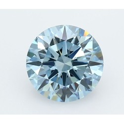 Diament laboratoryjny o barwie fantazyjnej szlif okrągły, 1.79ct, VVS2, Fancy Vivid Blue, IGI LG715570682