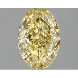 Diament laboratoryjny o barwie fantazyjnej szlif owalny, 1.59ct, VVS2, Fancy Intense Yellow, IGI LG685557801