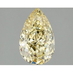 Diament laboratoryjny o barwie fantazyjnej szlif gruszkowy, 1.57ct, VVS2, Fancy Intense Yellow, IGI LG674503473