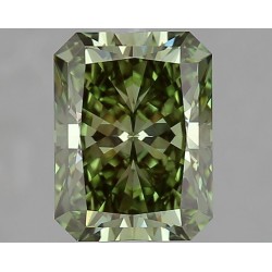 Diament laboratoryjny o barwie fantazyjnej radiant, 2.06ct, VVS2, Fancy Vivid Green, IGI LG618451958
