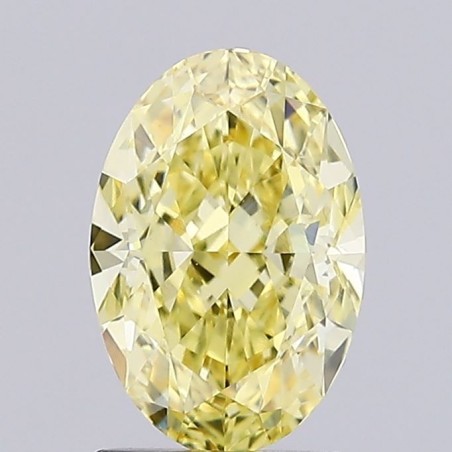 Diament laboratoryjny o barwie fantazyjnej szlif owalny, 2.07ct, VVS2, Fancy Intense Yellow, IGI LG741573126
