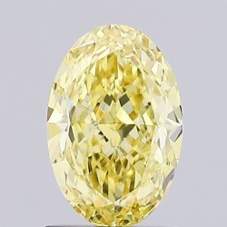 Diament laboratoryjny o barwie fantazyjnej szlif owalny, 1.5ct, VVS2, Fancy Intense Yellow, IGI LG741573121