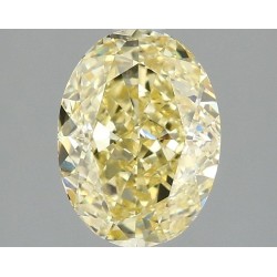 Diament laboratoryjny o barwie fantazyjnej szlif owalny, 2.01ct, VVS2, Fancy Intense Yellow, IGI LG675578415