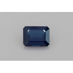 Szafir szlif szmaragdowy, 3.95 ct, BLUE, GIA 1448755766
