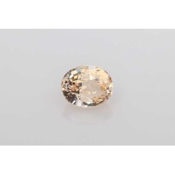 Szafir szlif owalny, 1 ct, ORANGE, GIA 2235467706
