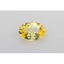 Szafir szlif owalny, 2.09 ct, YELLOW, GIA 2235470994