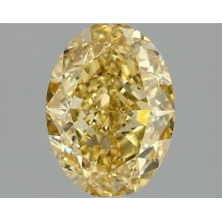 Diament laboratoryjny o barwie fantazyjnej szlif owalny, 2.1ct, VVS2, Fancy Vivid Yellow, IGI LG677582527