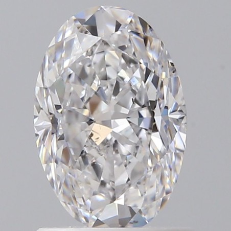 Diament szlif owalny, 1ct, SI1, D, GIA 6525554138