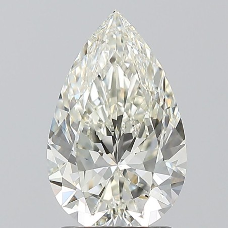 Diament szlif gruszkowy, 1.73ct, VS1, H, HRD 250000258880