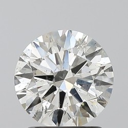 Diament szlif okrągły, 1.5ct, SI2, I, GIA 6532676165