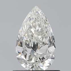 Diament szlif gruszkowy, 0.7ct, VVS1, H, GIA 1538832874