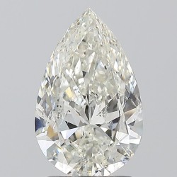 Diament szlif gruszkowy, 1.7ct, SI2, G, HRD 250000259819