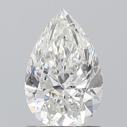 Diament szlif gruszkowy, 1ct, SI2, G, GIA 6535706904