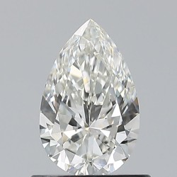 Diament szlif gruszkowy, 0.7ct, VVS2, H, GIA 1537791354
