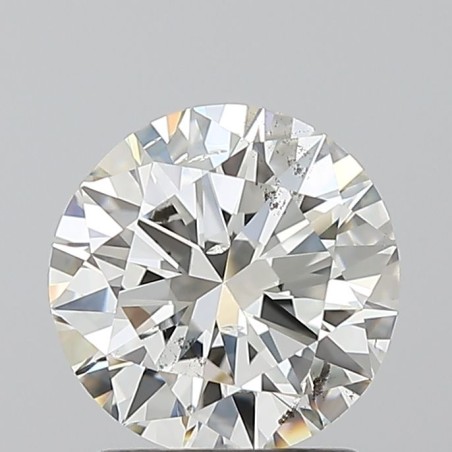 Diament szlif okrągły, 1.5ct, SI2, I, GIA 6535675996