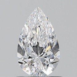 Diament szlif gruszkowy, 0.7ct, VS2, D, GIA 7536840604