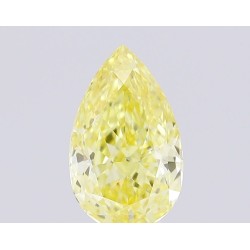 Diament laboratoryjny o barwie fantazyjnej szlif gruszkowy, 1.05ct, VVS2, Fancy Intense Yellow, IGI LG700592843
