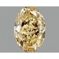 Diament laboratoryjny o barwie fantazyjnej szlif owalny, 1.1ct, VVS2, Fancy Vivid Yellow, IGI LG671469272