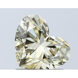 Diament laboratoryjny o barwie fantazyjnej serce, 1.08ct, VVS2, Fancy Intense Yellow, IGI LG671438962