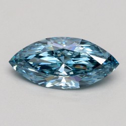 Diament laboratoryjny o barwie fantazyjnej markiza, 1ct, VVS2, Fancy Intense Blue, IGI LG508117533