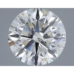 Diament szlif okrągły, 2ct, SI2, I, IGI 737595040