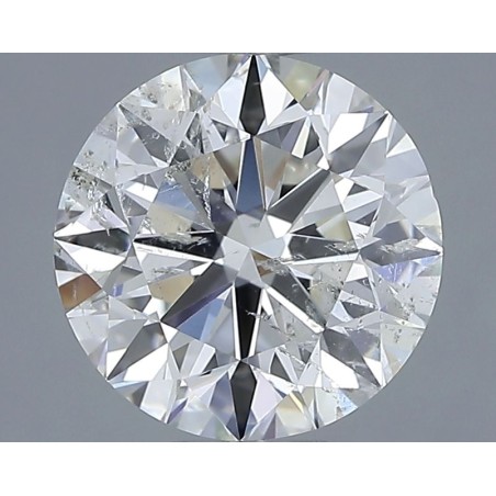 Diament szlif okrągły, 2ct, SI2, I, IGI 737595040