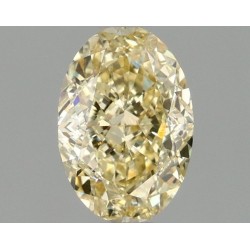 Diament laboratoryjny o barwie fantazyjnej szlif owalny, 1.09ct, VVS2, Fancy Intense Yellow, IGI LG681518295