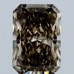 Diament laboratoryjny o barwie fantazyjnej radiant, 2.05ct, VVS2, Fancy Yellowish Gray, IGI LG702579564