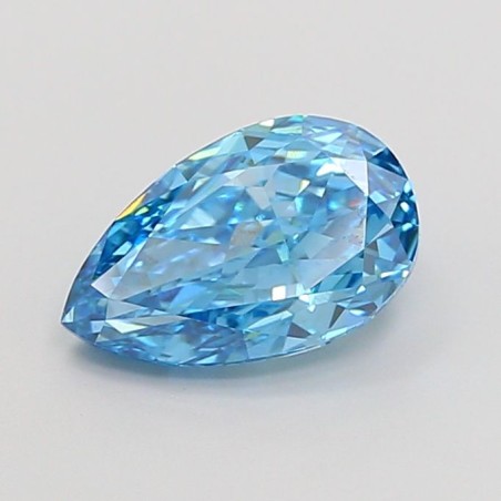 Diament laboratoryjny o barwie fantazyjnej szlif gruszkowy, 1.67ct, VVS2, Fancy Vivid Blue, IGI LG737531061