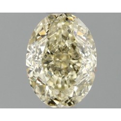 Diament laboratoryjny o barwie fantazyjnej szlif owalny, 1.08ct, VVS2, Fancy Intense Yellow, IGI LG689542748
