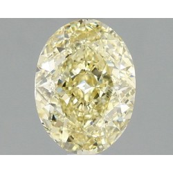 Diament laboratoryjny o barwie fantazyjnej szlif owalny, 1.57ct, VVS2, Fancy Intense Yellow, IGI LG689542743