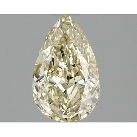 Diament laboratoryjny o barwie fantazyjnej szlif gruszkowy, 1.02ct, VVS2, Fancy Intense Yellow, IGI LG689542755