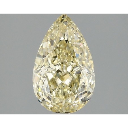 Diament laboratoryjny o barwie fantazyjnej szlif gruszkowy, 1.58ct, VVS2, Fancy Intense Yellow, IGI LG689542734