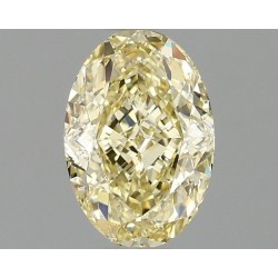 Diament laboratoryjny o barwie fantazyjnej szlif owalny, 1.08ct, VVS2, Fancy Intense Yellow, IGI LG689542719