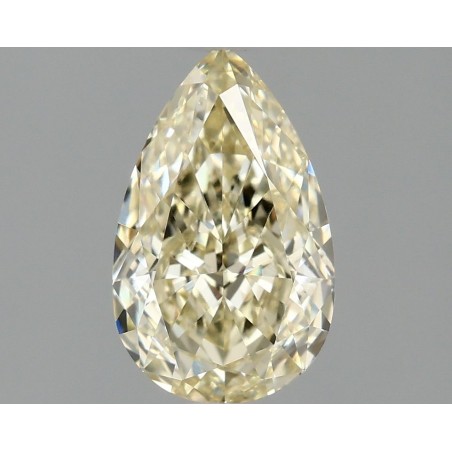 Diament laboratoryjny o barwie fantazyjnej szlif gruszkowy, 1.1ct, VVS2, Fancy Light Yellow, IGI LG691513248