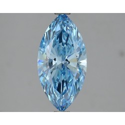 Diament laboratoryjny o barwie fantazyjnej markiza, 1.87ct, VVS2, Fancy Vivid Blue, IGI LG627470813
