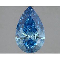 Diament laboratoryjny o barwie fantazyjnej szlif gruszkowy, 2.03ct, VVS2, Fancy Vivid Blue, IGI LG670411883