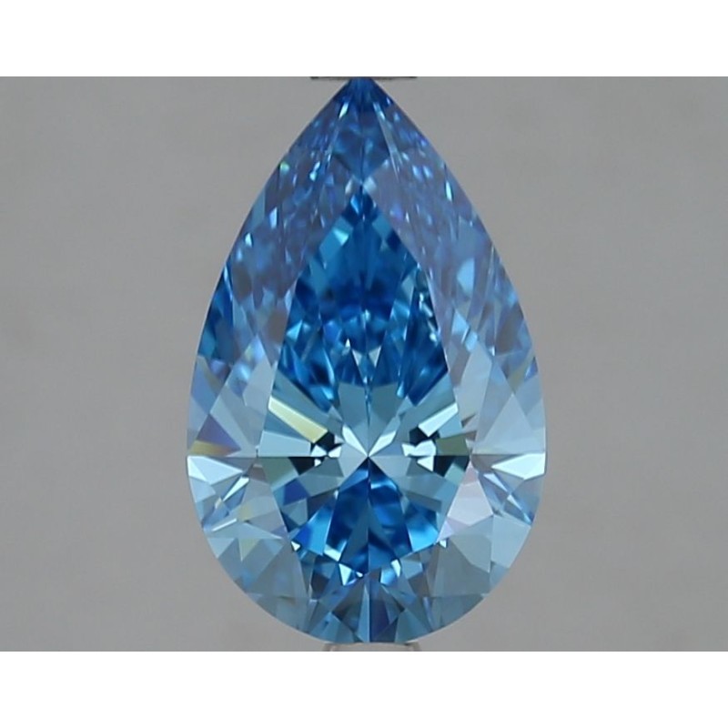 Diament laboratoryjny o barwie fantazyjnej szlif gruszkowy, 2.03ct, VVS2, Fancy Vivid Blue, IGI LG670411883