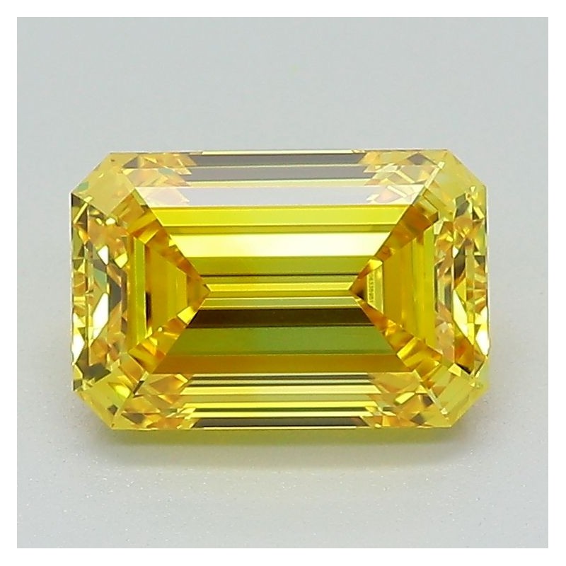 Diament laboratoryjny o barwie fantazyjnej szlif szmaragdowy, 1.63ct, VVS2, Fancy Vivid Yellow, IGI LG606335951 Diament laboratoryjny o barwie fantazyjnej szlif szmaragdowy, 1.63ct, VVS2, Fancy Vivid Yellow, IGI LG606335951