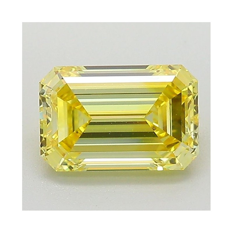 Diament laboratoryjny o barwie fantazyjnej szlif szmaragdowy, 1.28ct, VVS2, Fancy Intense Yellow, IGI LG657439108 Diament laboratoryjny o barwie fantazyjnej szlif szmaragdowy, 1.28ct, VVS2, Fancy Intense Yellow, IGI LG657439108