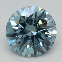 Diament laboratoryjny o barwie fantazyjnej szlif okrągły, 2.1ct, VVS2, Fancy Vivid Blue, IGI LG713535318