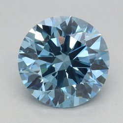 Diament laboratoryjny o barwie fantazyjnej szlif okrągły, 1.16ct, VVS2, Fancy Vivid Blue, IGI LG711530512