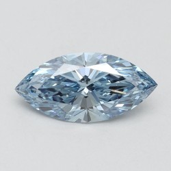 Diament laboratoryjny o barwie fantazyjnej markiza, 1.01ct, VVS2, Fancy Vivid Blue, IGI LG616425166
