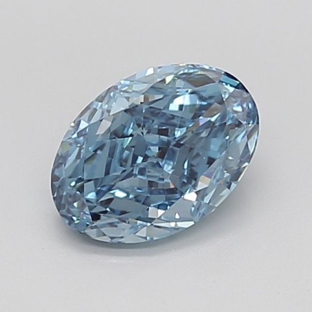 Diament laboratoryjny o barwie fantazyjnej szlif owalny, 2.12ct, VVS2, Fancy Vivid Blue, IGI LG706565263