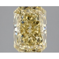 Diament laboratoryjny o barwie fantazyjnej radiant, 2.11ct, VVS2, Fancy Intense Yellow, IGI LG642473513